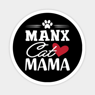 Manx Cat Mama Magnet